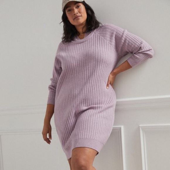 Anthropologie | HERA HOODED SWEATER DRESS | Sz XS - Picture 6 of 7